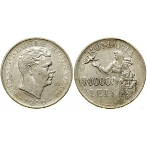 Rumunsko, 100 000 lei, 1946, Bukurešť