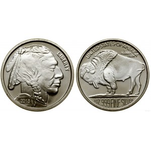 Stany Zjednoczone Ameryki (USA), 1 uncja srebra, 2015