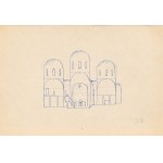 Jerzy Nowosielski (1923-2011), Temple designs - double-sided work