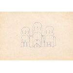 Jerzy Nowosielski (1923-2011), Temple designs - double-sided work