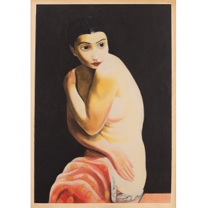 Mojżesz (Moise) Kisling (1891 Kraków - 1953 Paryż), Kiki de Montparnasse (Nu Assis)