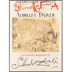 Salvador Dalí (1904 Figueres - 1989 Figueres), Hommage an Albrecht Dürer, 1971