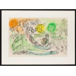 Marc Chagall (1887 Lozno bei Witebsk - 1985 Saint-Paul-de-Vence), Konzert (Le Concert), 1957