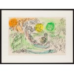 Marc Chagall (1887 Łoźno k. Witebska - 1985 Saint-Paul-de-Vence), Koncert (Le Concert), 1957