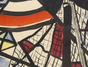 Fernand Léger (1881 Argentan - 1955 Gif-sur-Yvette), Martwa natura z samowarem, 1952