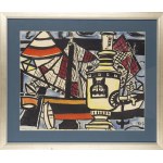 Fernand Léger (1881 Argentan - 1955 Gif-sur-Yvette), Martwa natura z samowarem, 1952