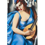 Tamara Lempicka (1894 Moscow - 1980 Cuernavaca, Mexico), La Musicienne, 1996.