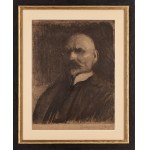 Leon Wyczółkowski (1852 Huta Miastkowska - 1936 Warschau), Selbstporträt, 1910