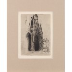 Józef Pankiewicz (1866 Lublin - 1940 La Ciotat, Frankreich), Portal der Kathedrale von Rouen, 1904