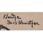 Karol Frycz (1877 Cieszkowy - 1963 Krakov), Stanisława Wysocka jako Klaudia ve hře Děti Vanjašina, 1904