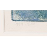 Joseph Hecht (1891 Lodz - 1952 Paris), Seagulls on a blue background