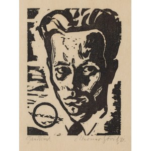 Werner Göritz (1901 Seegenfelde - 1976 Neu-Buch), Kopf eines Mannes, 1931