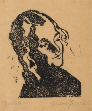 Werner Göritz (1901 Seegenfelde - 1976 Neu-Buch), Portret kobiety, 1927