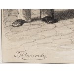 Jan Feliks Piwarski (1794 Puławy - 1859 Warsaw), Jarosławiak with nuts from the portfolio Kram malowniczy warszawski, czyli obrazy miejscowe z ubiegłych czasów, 19th c.