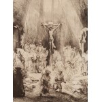 od Rembrandta van Rĳna, Kristus ukrižovaný medzi dvoma lotrami (Tri kríže), 19. storočie.