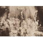 von Rembrandt van Rĳn, Der gekreuzigte Christus zwischen zwei Schächern (Drei Kreuze), 19.