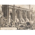 Giovanni Battista Piranesi (1720 Mogliano Veneto - 1778 Rom), Veduta del Castello dell' Acqua Paola sul Monte Aureo, aus der Serie Vedute di Roma