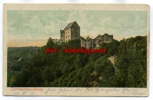 Świny - Schweinhausburg k. Bolków - Zamek