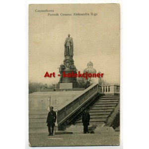 Częstochowa - Monumento all'imperatore Alessandro II
