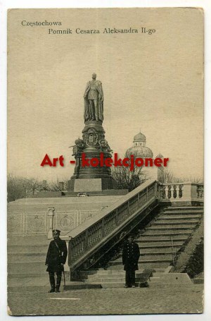 Częstochowa - Monumento all'imperatore Alessandro II