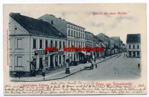 Piła - Schneidemuhl - Rynek - Townhouses