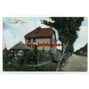 Szczecinek - Neustettin - Škola - Winterschule