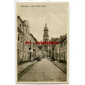 Nowogrodziec - Naumburg - Alley - Church