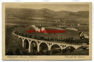 Lewin Klodzki - Railway viaduct - Train