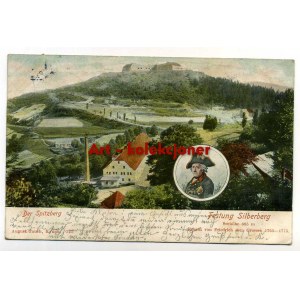 Strieborná hora - Silberberg - pevnosť