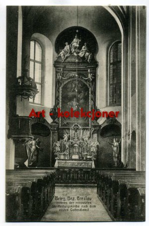 Brzeg - Brieg - Interior of the church