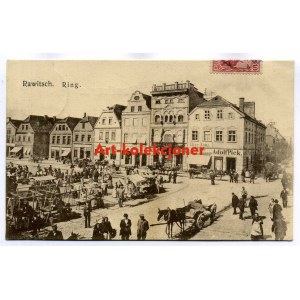 Rawicz - Rawitsch - Marktplatz