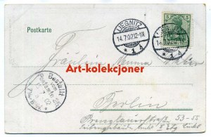 Legnica - Liegnitz - Střelecké slavnosti 1902 - Litografie