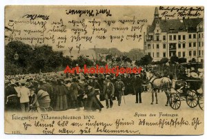 Legnica - Liegnitz - Střelecké slavnosti 1902