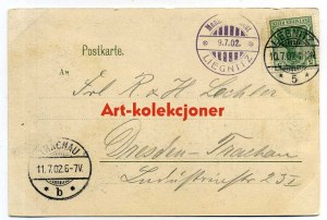 Legnica - Liegnitz - Festyn 1902 rok