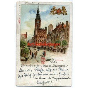 Gdańsk - Danzig - Litografia - Artystyczna