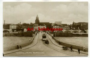 Gorzów Wielkopolski - Landsberg - Brücke - Straßenbahn