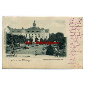Kolobrzeg - Kolberg - hrad - Rosengarten