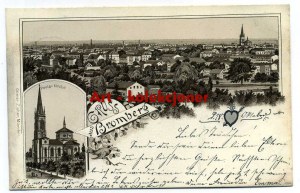 Bydgoszcz - Bromberg - Lithography