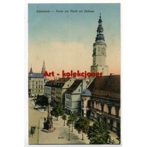 Swidnica - Schweidnitz - Market Square - Town Hall