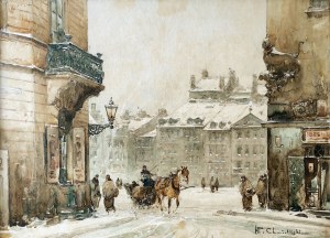 Władysław Chmieliński (1911-1979), Rynek Starego Miasta w Warszawie, 1946