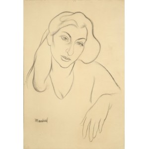 Jakub Markiel (1911-2008), Portrait of a girl