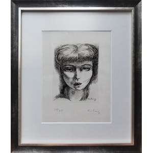 Mojżesz Kisling (1891-1953), Portret dziewczyny