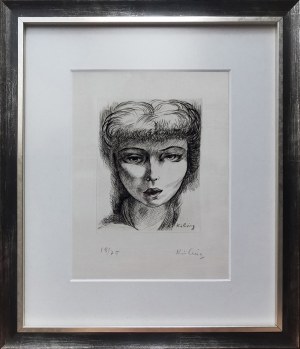 Mojżesz Kisling (1891-1953), Portret dziewczyny