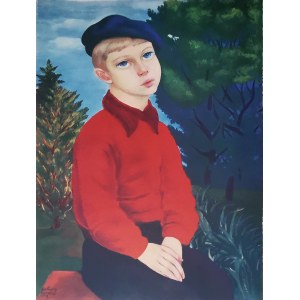 Moses Kisling (1891-1953), Chlapec v baretu