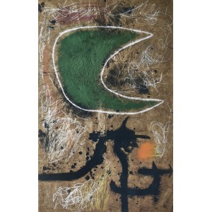 Joan Miro (1893-1983), Frau im Mondschein
