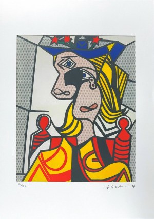 Roy Lichtenstein (1923-1997), Woman with flowered Hat