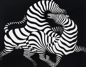 Victor Vasarely (1906-1997), Zebra