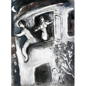 Marc Chagall (1887-1985), David gerettet von Michael