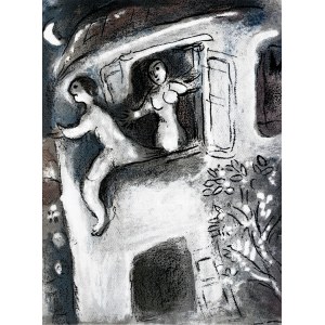 Marc Chagall (1887-1985), David uratowany przez Michała