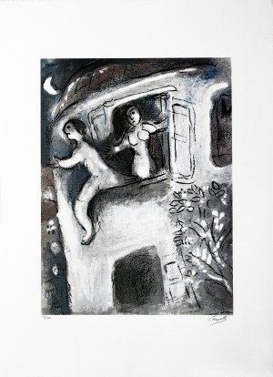 Marc Chagall (1887-1985), David uratowany przez Michała